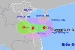 Dự báo chiều nay, bão số 4 vào đất liền Quảng Bình-Quảng Trị, cường độ mạnh cấp 8, giật cấp 10-11